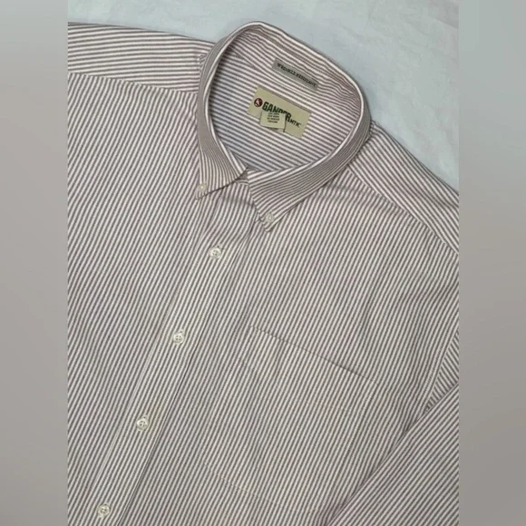 Gander Mountain Men's SZ XL Button Down Long Sleeve Casual Shirt Woven Cotton - Picture 4 of 6